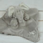 Elephant Finger Puppet Baby Soother Comforter, Boxed, thumbnail 1 of 7