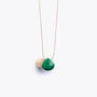 May Emerald Fine Cord Birthstone Necklace, thumbnail 3 of 6