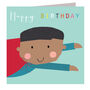 Superman Happy Birthday Card, thumbnail 2 of 5