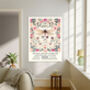 Natural History Pink Dragonfly Art Print, thumbnail 2 of 4