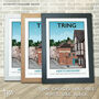 Tring High Street, Hertfordshire Print In Day Or Dusk, thumbnail 3 of 6