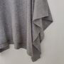 Pure Cashmere Women V Neck Poncho One Size, thumbnail 11 of 12