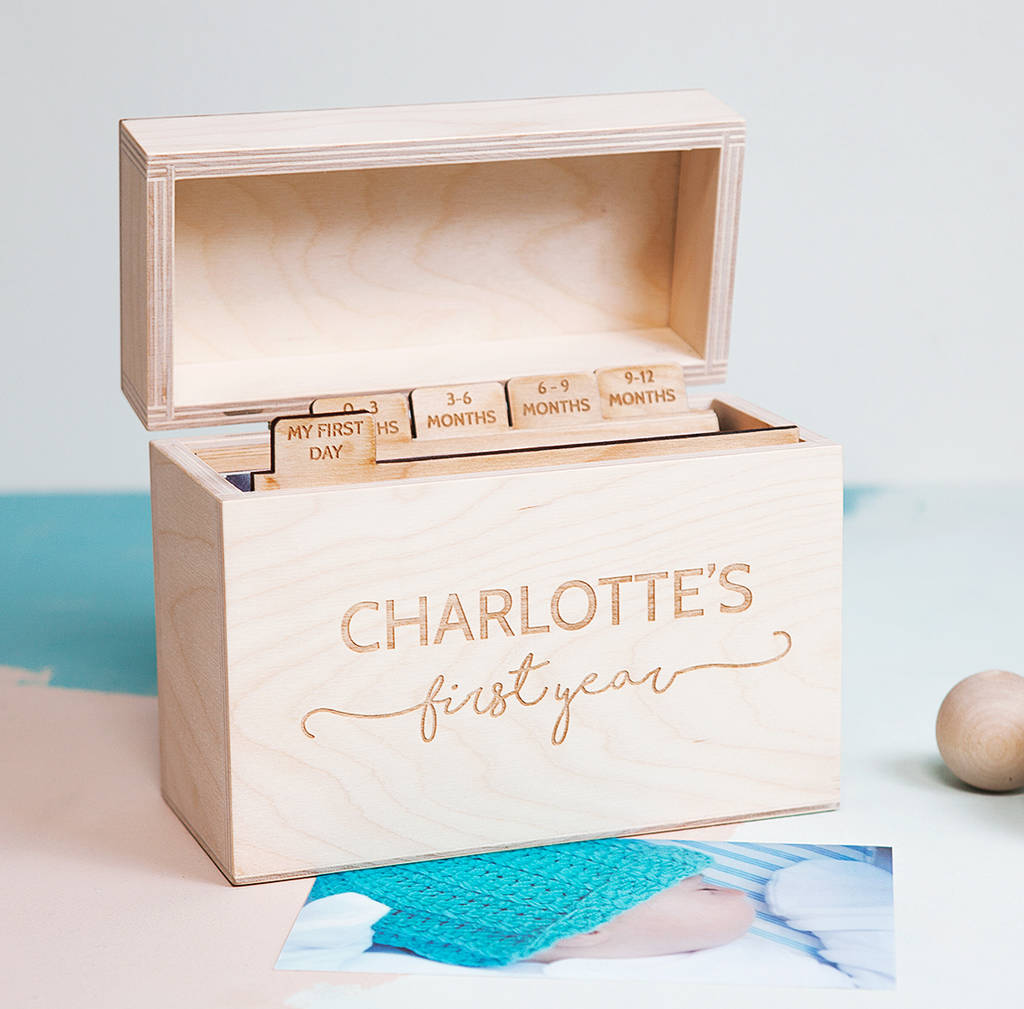 Personalised New Baby Photo Box, 1 of 7