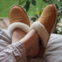 Personalised Handmade Sheepskin Slippers, thumbnail 3 of 6
