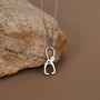 Sterling Silver Stethoscope Necklace, thumbnail 3 of 12