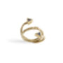 Tri Sapphire Wrap Ring, thumbnail 3 of 3