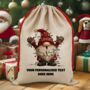 Personalised Christmas Gonk Gnome Gift Sack, thumbnail 9 of 12