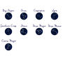 Personalised Zodiac Constellation Locket Necklace, thumbnail 6 of 7