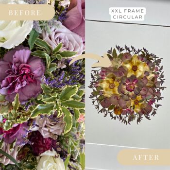 Preservation Of Your Wedding Flowers Into A Frame, 10 of 12