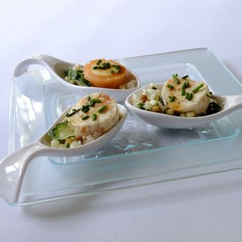 Glass Effect Canape Plates: Elegant Party Tableware, 3 of 3