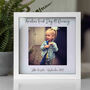 Personalised Glass Photo First Day At Nursery Frame Multiple Sizes, thumbnail 1 of 2