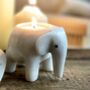 Two Elephant Marble T Light Holders, thumbnail 1 of 8