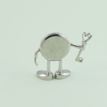 New Home Gift Mini Pewter Emoji Figurine Housewarming, 10 of 10