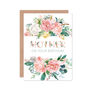 Pastel Floral Happy Birthday Mother Card, thumbnail 2 of 2