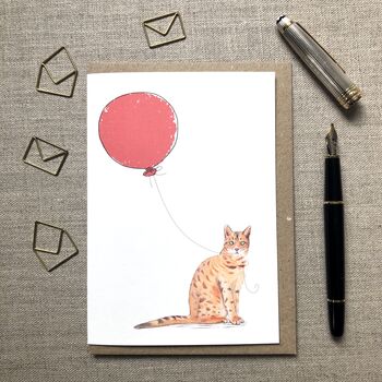 Personalised Bengal Cat Birthday Card By Have A Gander ...