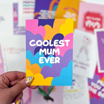 Mum Birthday Card 'Coolest Mum Ever', 2 of 6