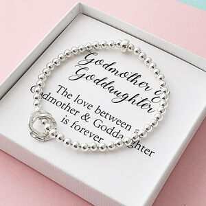 Godmother And Goddaughter Bracelet By Sophie Jones Jewellery