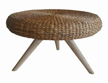 Natural Wood Coffee Table Round, 5 of 5