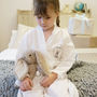 Personalised Winter Rabbit Children's Dressing Gown, thumbnail 3 of 5