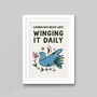 'Winging It Daily' Print, thumbnail 3 of 3
