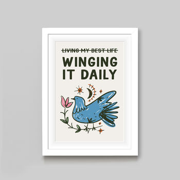 'Winging It Daily' Print, 3 of 3