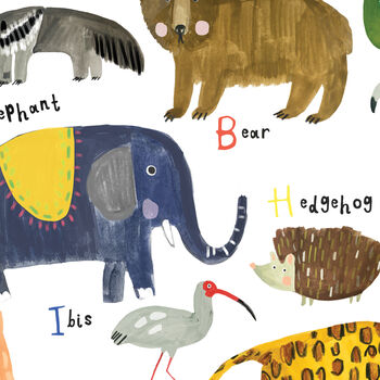 Abc Alphabet Animal Print, 2 of 4
