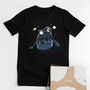Organic Cotton Space Themed Graphic T Shirt, thumbnail 1 of 7