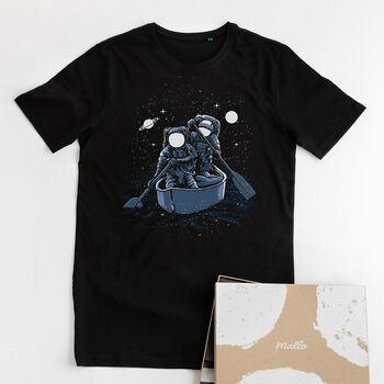 Space Themed Graphic Cotton T Shirt, 3 of 7