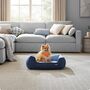 Pet Sofa Bed With Reversible Cushion And Raised Edges, thumbnail 1 of 9