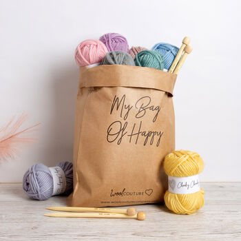 Giant Annie The Hippo Knitting Kit, 11 of 11