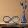 6th Anniversary Gift Iron Infinity Sculpture, thumbnail 2 of 12