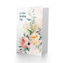 Elegant Flower Bouquet Floral Watercolour Wedding Card, thumbnail 2 of 6