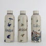 Personalised Water Bottle Reusable Stainless Steel, thumbnail 1 of 4
