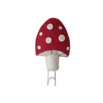Toadstool And Shooting Star Felt Hook, 4 of 4