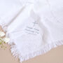 Personalised White Shawl For Christening, thumbnail 1 of 6