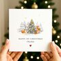 Personalised First Christmas For Baby Card, thumbnail 1 of 3