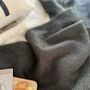 Albie Mohair Blanket Graphite Grey, thumbnail 2 of 3