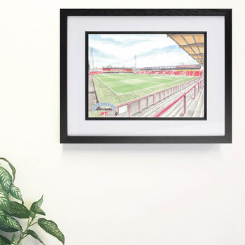 Brentford Fc 'Inside Griffin Park' Stadium Print, 2 of 3