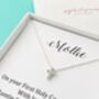 Personalised First Holy Communion Crystal Cross Necklace, thumbnail 1 of 3