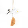 Seagull With Stolen Pasty Hanging Decoration, thumbnail 1 of 2