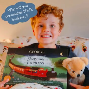 'The Sleepytown Express' Personalised Storybook – A Bedtime Keepsake Gift From Grandparents, 12 of 12