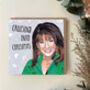 Cruising Into Christmas Card, Jane Mc Donald Funny Card, thumbnail 2 of 4