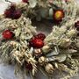 Cottage Autumn Dried Flower Wreath, thumbnail 6 of 6