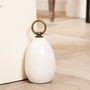 Personalised White Marble Door Stop, thumbnail 3 of 6