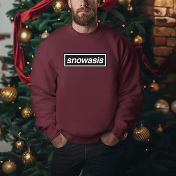 Snowasis Christmas Jumper, 4 of 7