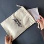 Personalised Handwriting Makeup Bag, thumbnail 6 of 6