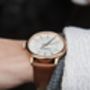 'Confluence' Gold Unisex Watch, thumbnail 6 of 12