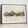 St Albans Skyline Cityscape Art Print, thumbnail 12 of 12