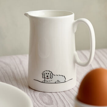 Fluffy Dog Small Jug, 2 of 4