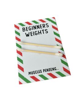 Beginners Weights Joke Gift | Christmas Gag Gift, 4 of 6
